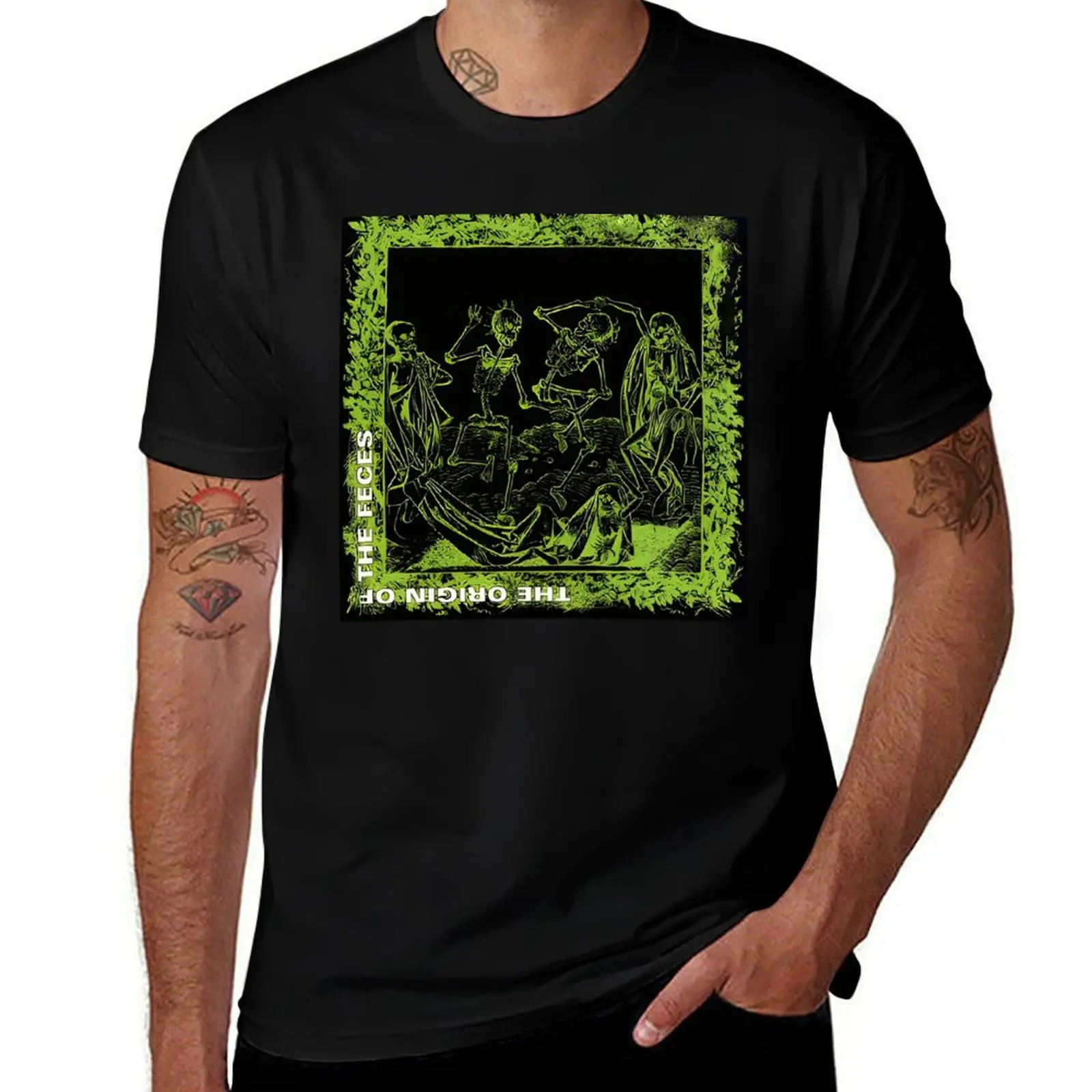 

The Origin of the Feces album art T-Shirt t shirts for man pack cotton t shirt for man 100 percent cotton T-Shirt