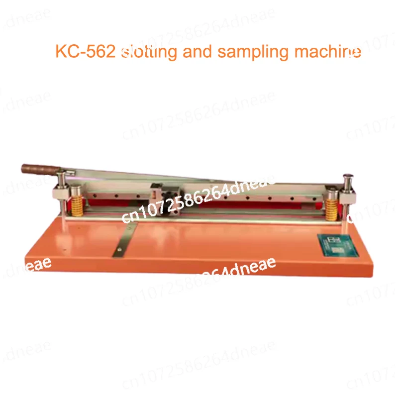 

KC562 Desktop Manual Slotting Machine Sampling V-slot Machine Gift Box Gray Cardboard Density Slotting Machine Blade