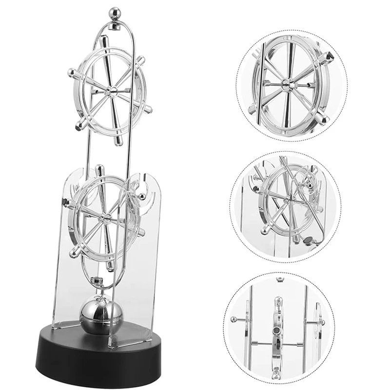 أداة الحركة الدائمة للديكور المنزلي سطح المكتب نموذج دائم زينة المكتب تصميم الكرة الأرضية الدوارة للطلاب #3