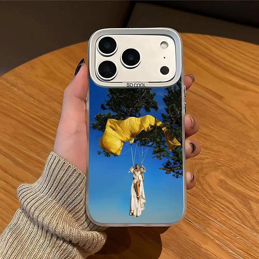 D-Doja Cat Ma Vie Tour White Matte Bumper Cover For iPhone 17 16 15 14 13 12 11 Pro Max Large Camera Hole Case