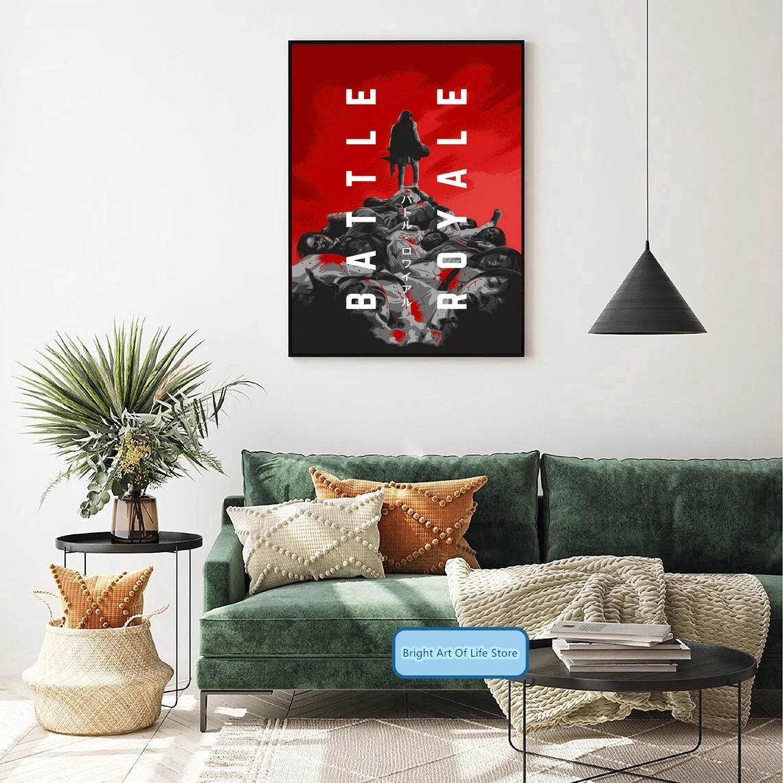 باتل رويال الفيلم المشارك ديكور المنزل طلاء جدران (بدون إطار) #4