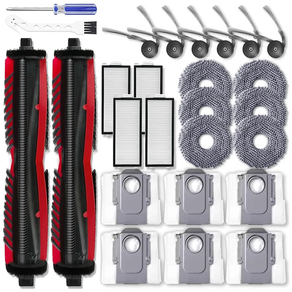 Kit Aksesori untuk Bagian Penyedot Debu Robot Ultra Roborock Saros Z70 / Saros Z70