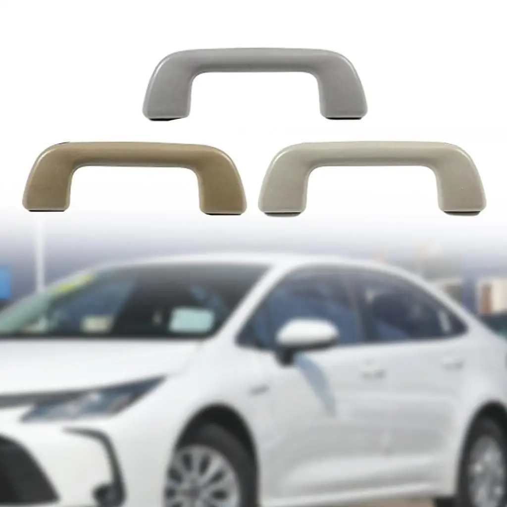 مقبض السيارة الداخلي الممتاز ABS استبدال مقبض سحب السقف مساعدة لتويوتا يارس كورولا فيوس لبيوس #4