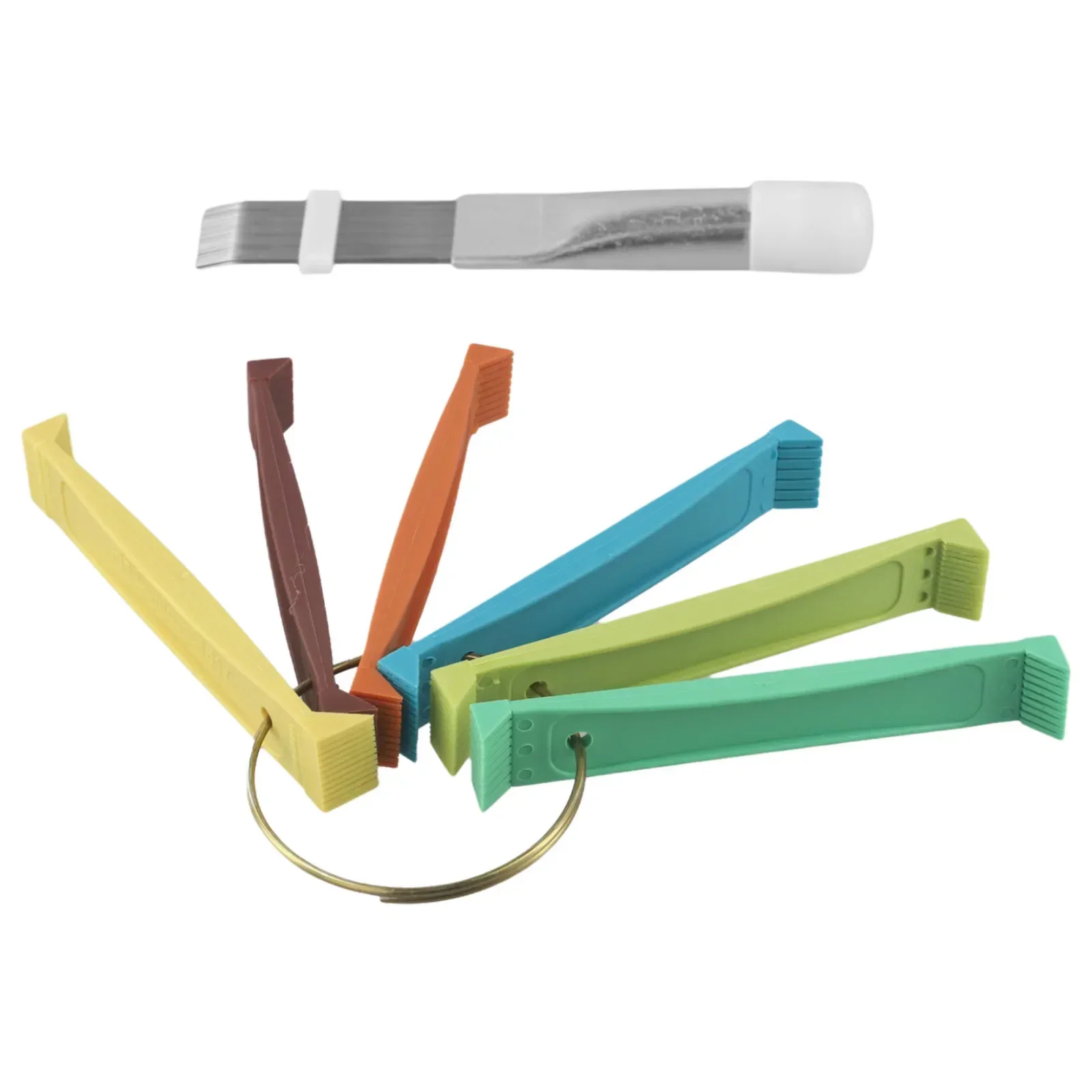 

Cleaning Brush Air Conditioner Fin Cooler Repair Combs Kits Plastic + Metal Sturdy Tools Waterproof For Condenser