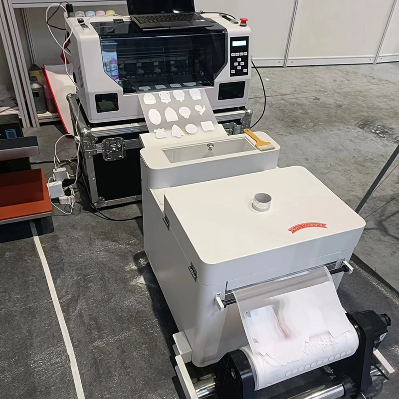Hoson Board A3 Dtf Printer xp600 I1600a1 CMYK White Ink Circulation Tshirt Dtf Printer 30Cm