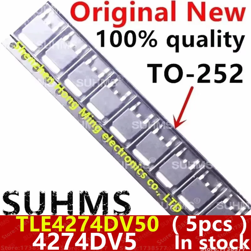 (5piece)100% New TLE4274DV50 4274DV5 TO-252