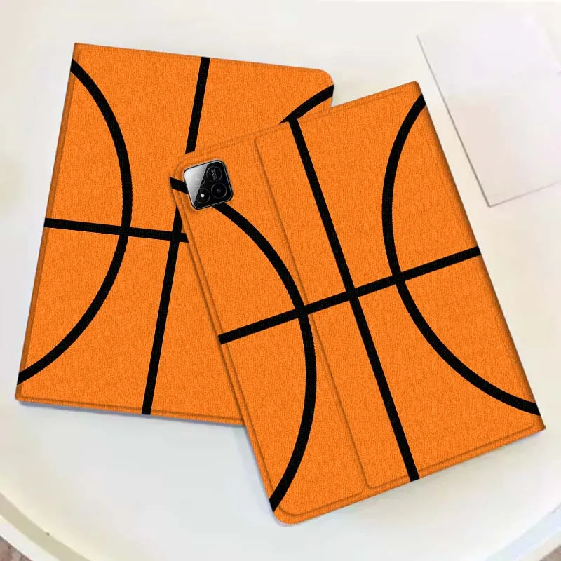 

Basketball Pattern Art Design For Xiaomi Redmi Mi Pad 2 4 5 6 6s 7 8 11 12.5 12.4 11.2 8.7 SE Pro Plus Max Cover Tablet Case