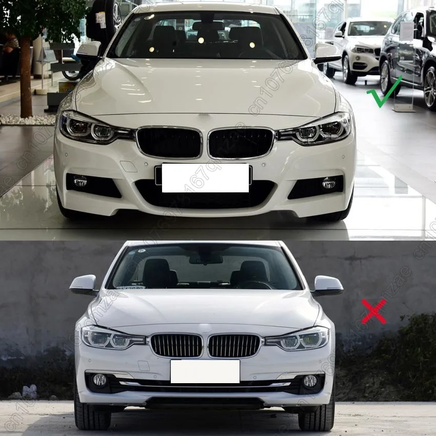 For BMW 3 Series F30 F31 328i 330i 335i 340i 320d 330d M-Sport 2012-2018 Front Bumper Spoiler Lip Splitter Bumper Body Kits