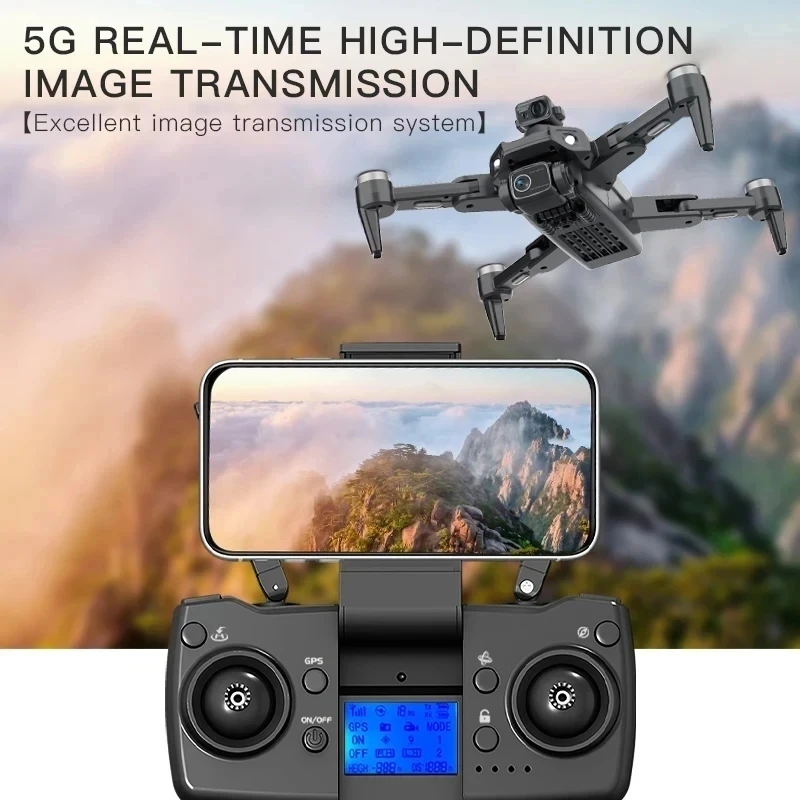 L900 Pro MAX GPS Drone 4K Profesjonalna podwójna kamera 5G Wifi 360° ° Unikanie przeszkód Bezszczotkowy składany quadcopter Odległość 1,2 km