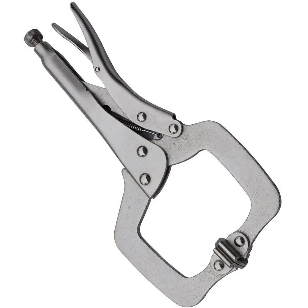 11 Cal Heavy Duty szerokie usta spawanie szczypce zaciskowe c-clamp z obrotowymi podkładkami imadło typu C narzędzia