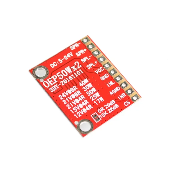 OEP50WX2 Audio Digital Amplifier Board Module 24V 100W Performance Exceeds TDA7492 7498 TPA3116D2 3118