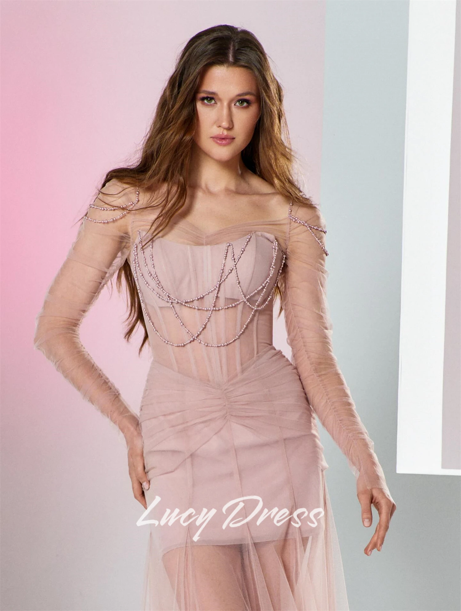 

Lucy Customized Wedding Party Dresses Prom Dress Special Occasion Dress Sharon Happy Evening Dresses 2025 Woman Cocktail Dress