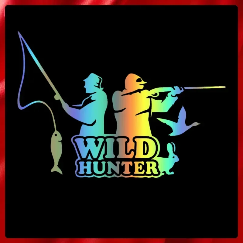 JPCT Wild Hunting Stickers are used for waterproof ethyl thinner stickers on cars, bumpers, and backpacks, measuring 24cm x 17cm