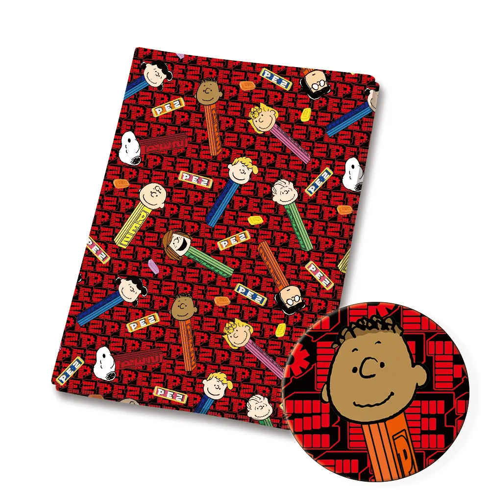 

TAKARA TOMY Snoopy fabric140x50CM Cartoon printed fabric Patchwork Tissue Kid Home Textile Sewing Doll Dress Curtain60291