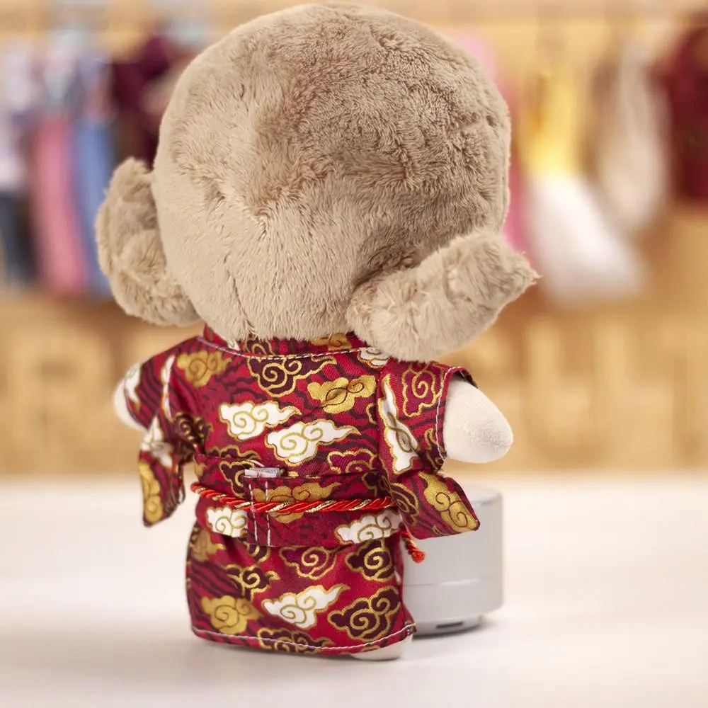 Vêtements en peluche au beurre de style chinois, poupées mignonnes, vêtements imbibés, accessoires sans poupées, 20cm