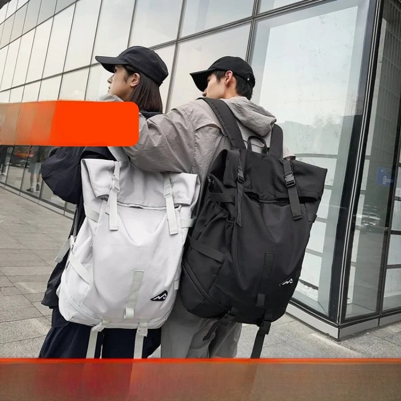 

Large Capaci Men's Sports Bapa Outdoor Travel Baskeall Gear Workwear Durable Polyester oulder Bag with Cuter Com...