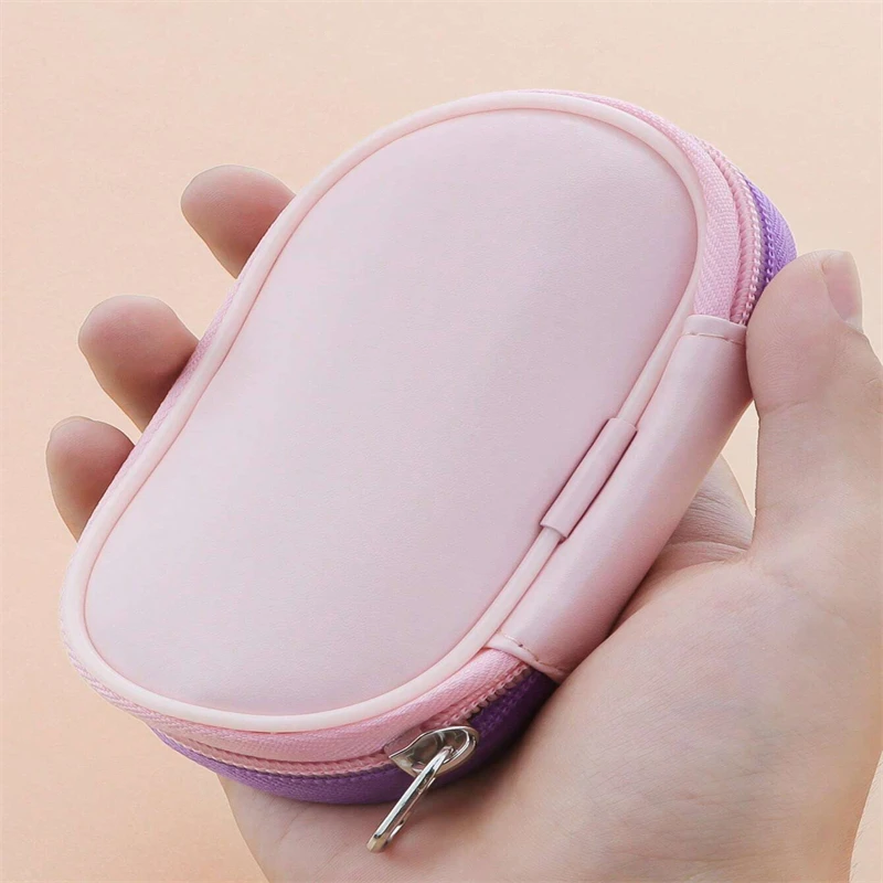 10 Pieces/Set Multi-colored short handle high resilience portable not shedding is more soild makeup brush and leather bag