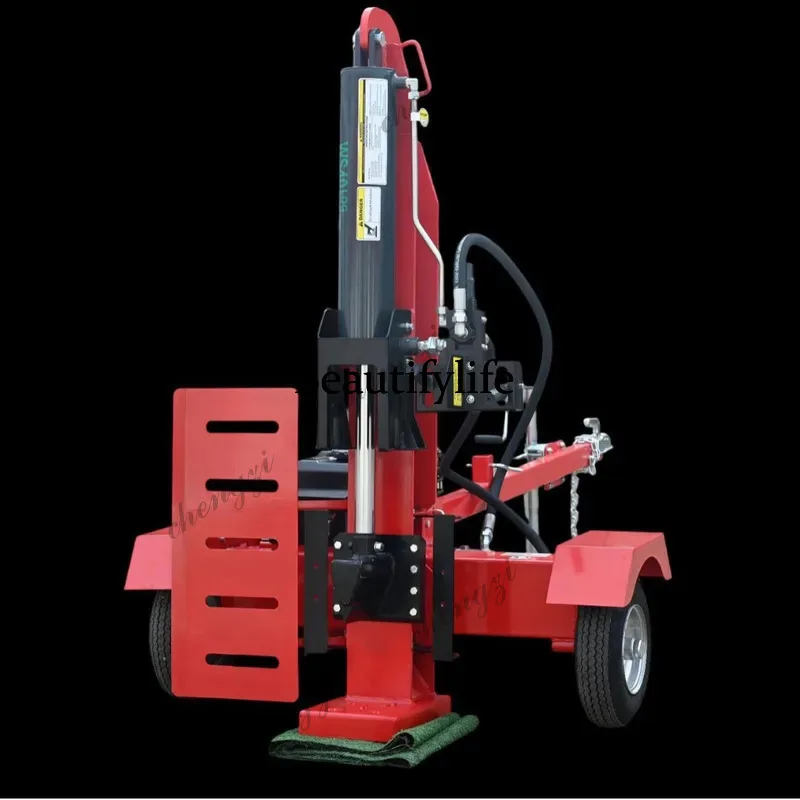 

40 Tons Double Handle Wood Chopping Machine Vertical and Horizontal Dual-purpose Firewood Chopping Artifact Wood Chopping Machin