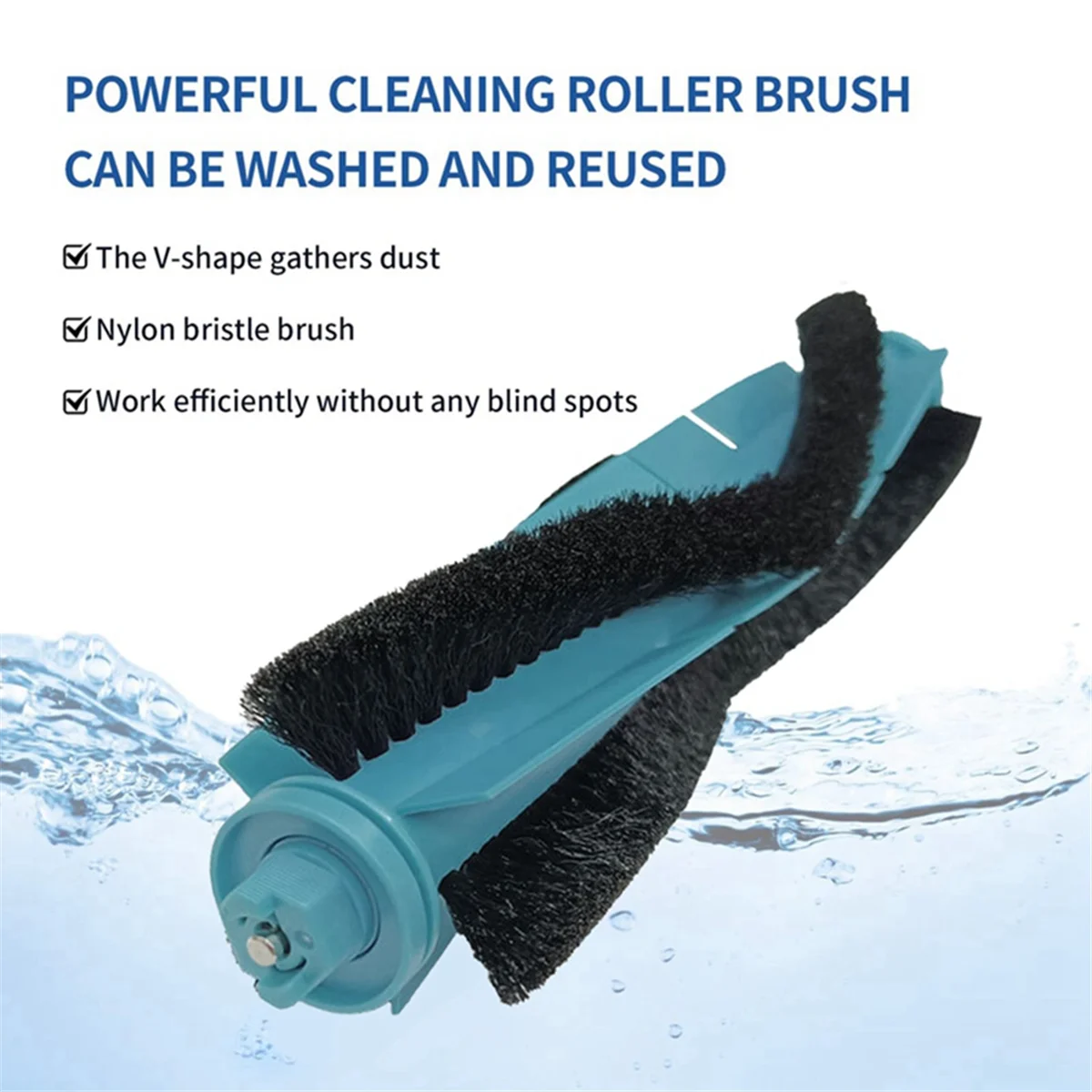 9PCS for 7490 Immortal / 8290 Immortal Vacuum Cleaner Replacement Filter Mop Dust Bag Main Side Brush
