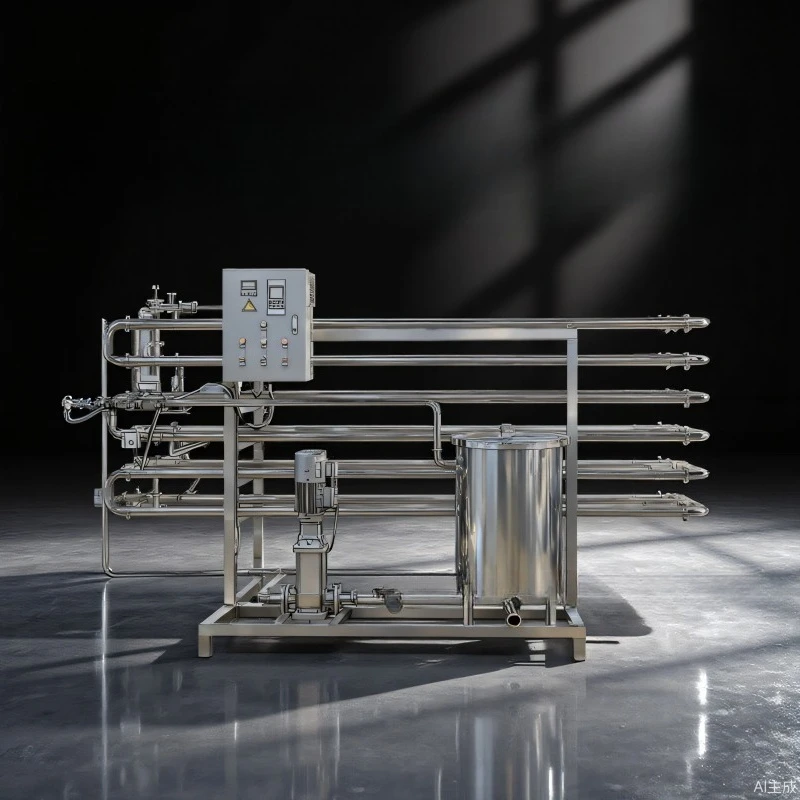 Beverage juice sterilizer, continuous instantaneous sterilizer