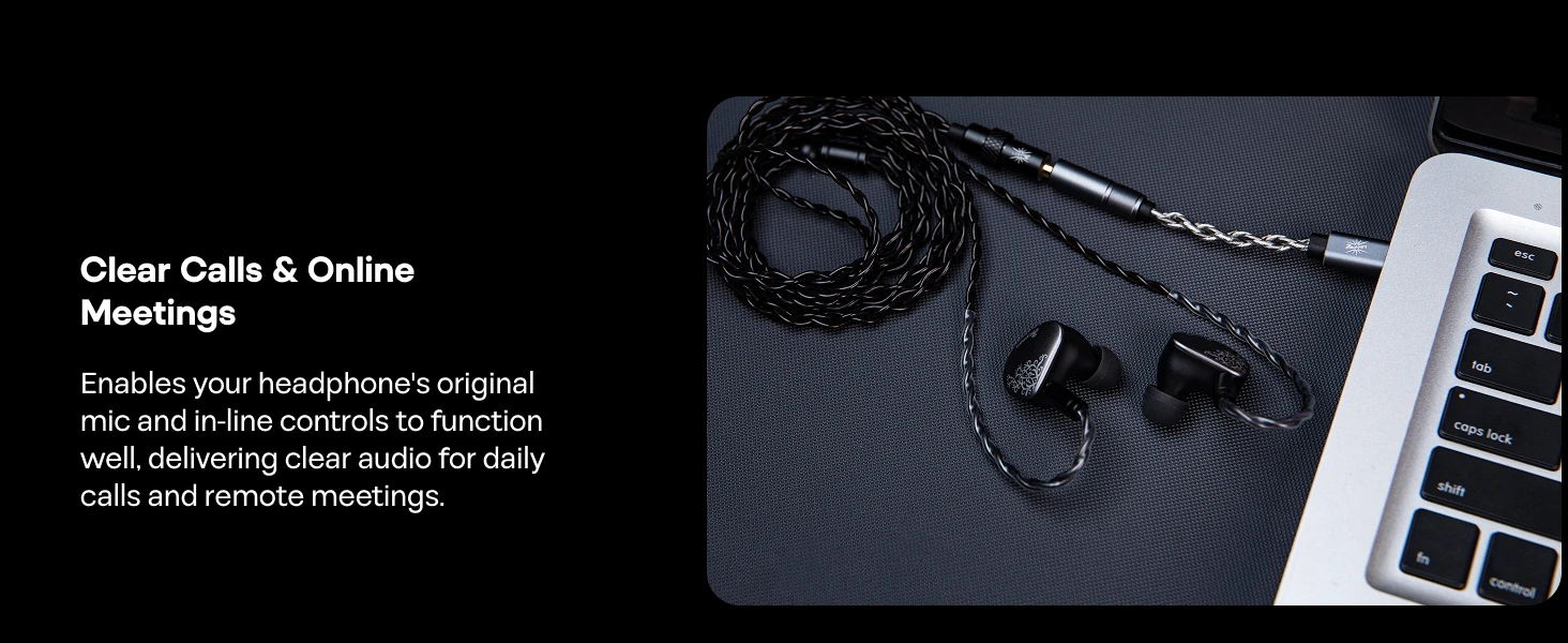 Kiwi Ears AD1 Pro Verbesserter USB-C Dongle mit Höherer Leistung, Geringerer Verzerrung & Plug-and-Play-Kompatibilität – Detail 12