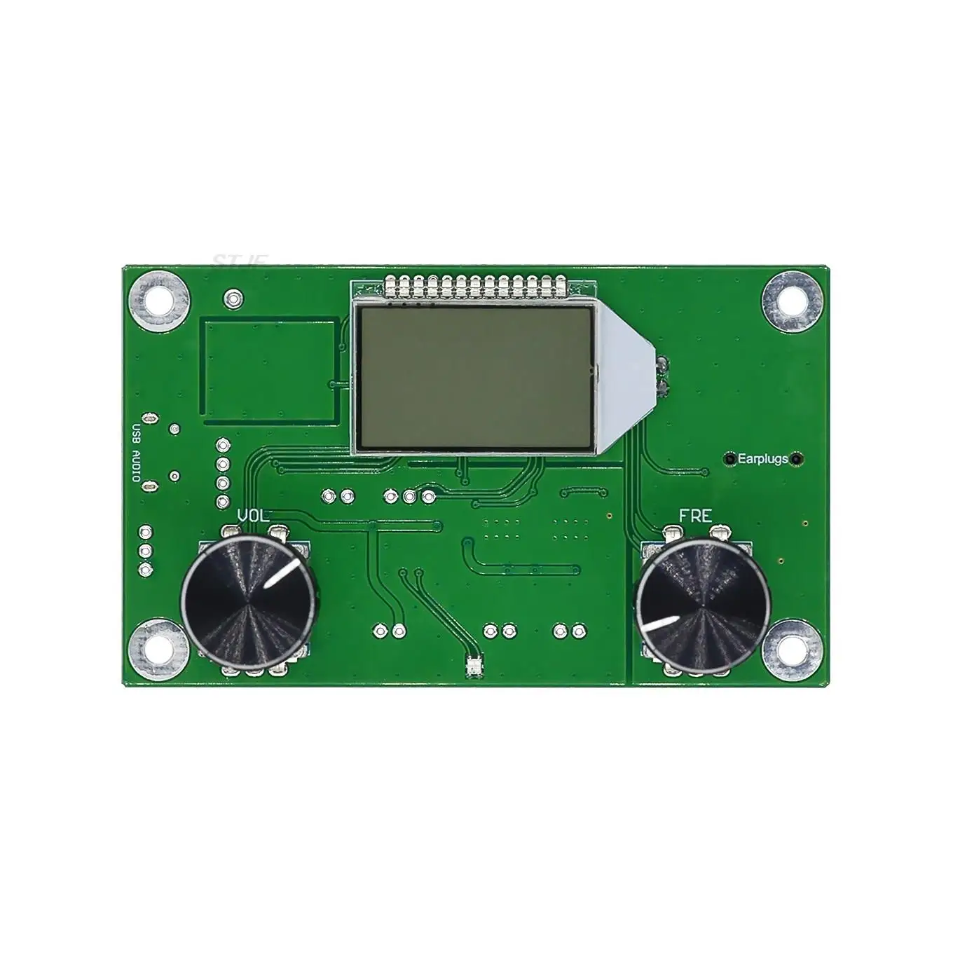 DSP PLL Digital Stereo FM Radio Receiver Module Board 87-108MHz With Serial Control Frequency Range 50Hz-18KHz Controller