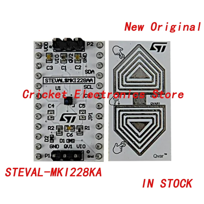 

Avada Tech STEVAL-MKI228KA Pressure sensor kit with Qvar functionality based on ILPS22QS