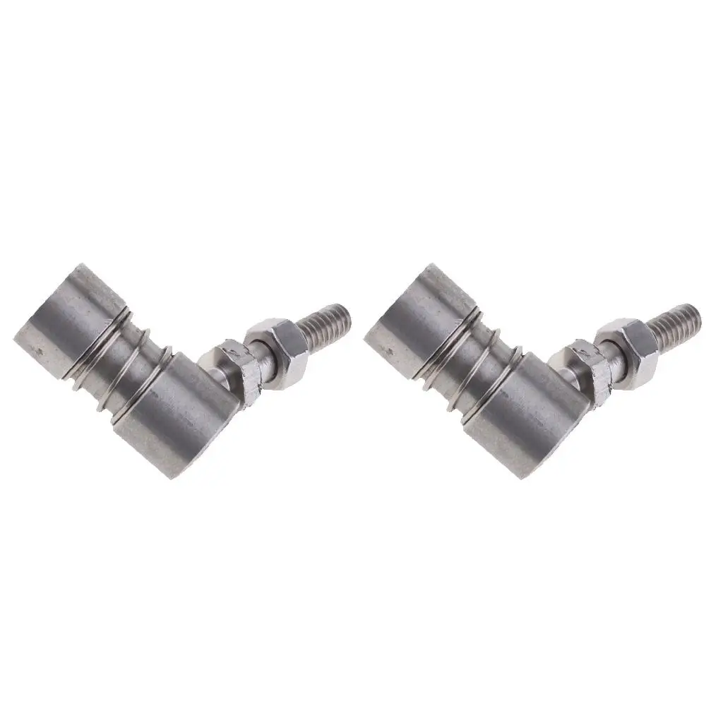 Throttle Ball Joint Stainless Steel M5 Hole M6 Screw for Boat Control Cable Marine Engine Parts