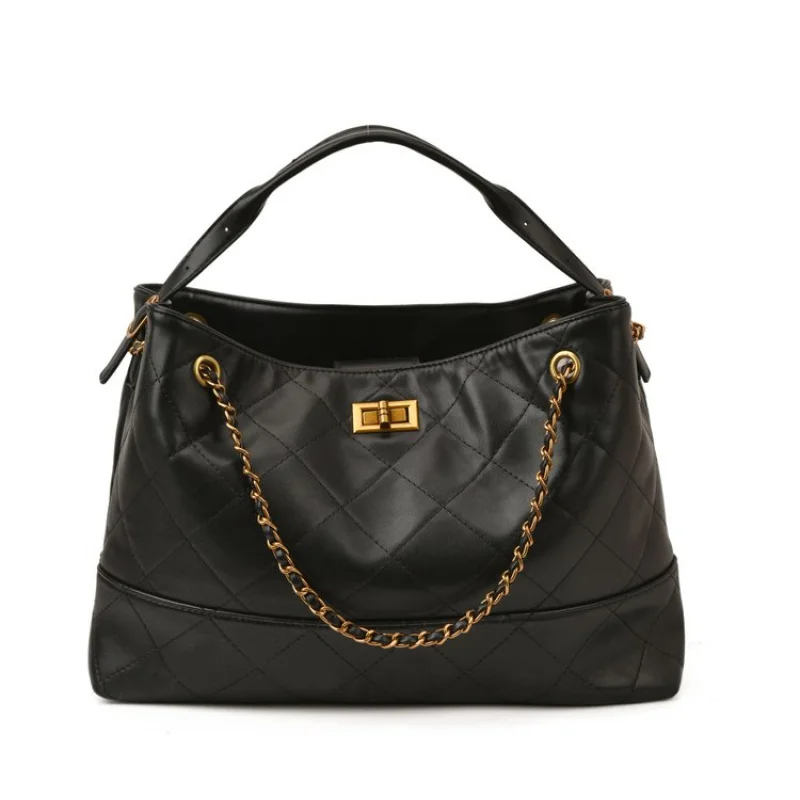 Damesschoudertas gemaakt van leer met adder-print Boasting Tirana High-End Vintage nette ruime look ​