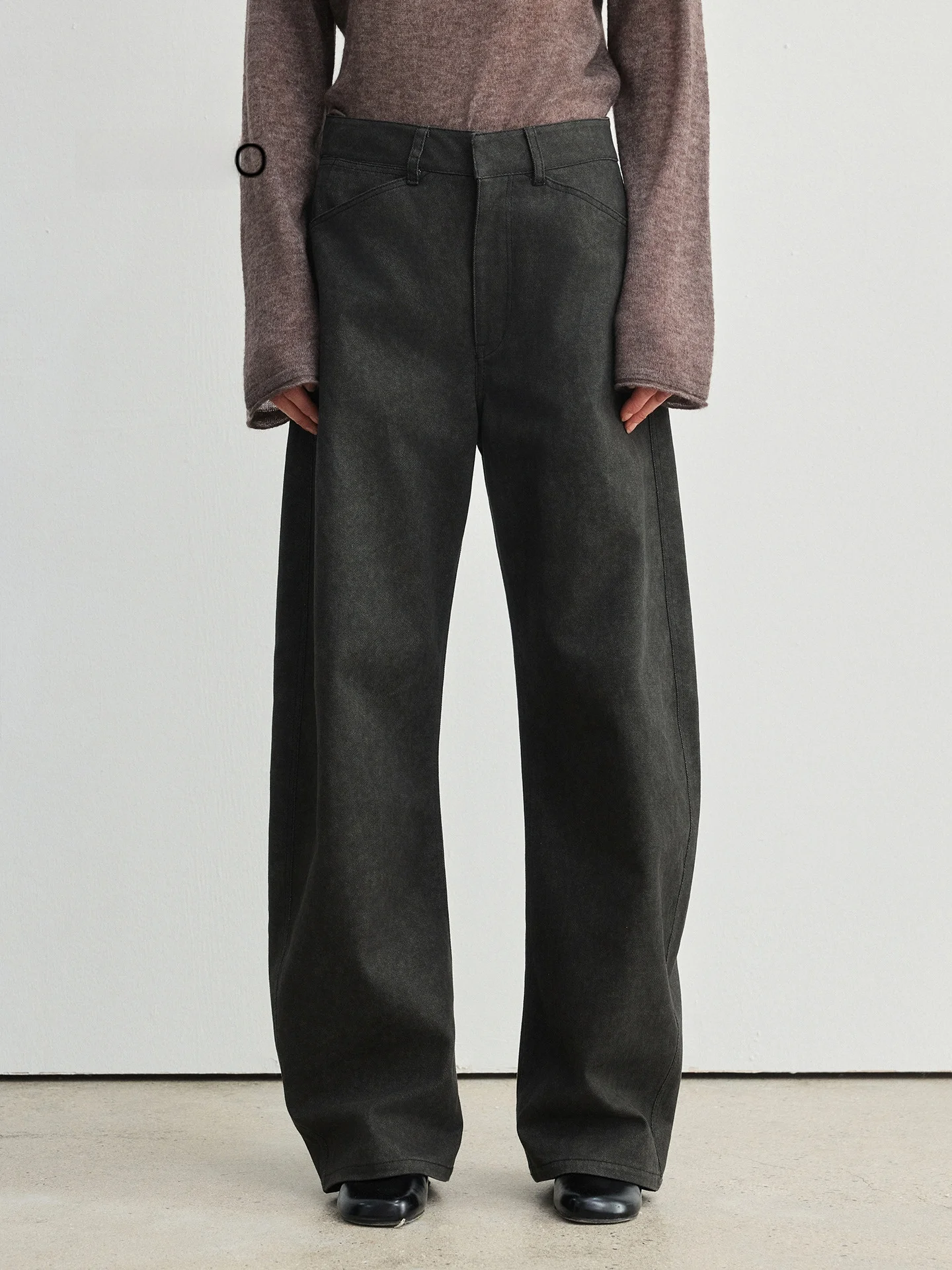 

Свободные прямые джинсы, женские повседневные простые витые строчки, осень-зима, новые хлопковые удобные джинсы на молнии с талией