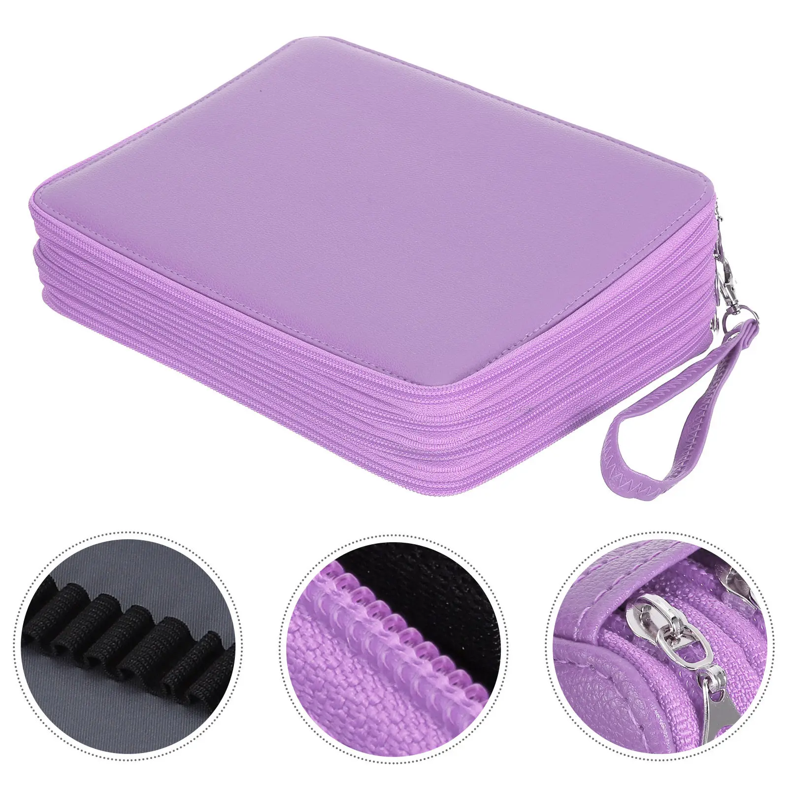 big-capacity-184-slot-colored-pencil-holder-organizer-pouch-waterproof-pu-multi-layer-pen-case-for-studio-outdoor