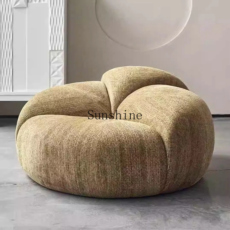

Nordic living room balcony bedroom simple light luxury single sofa chair