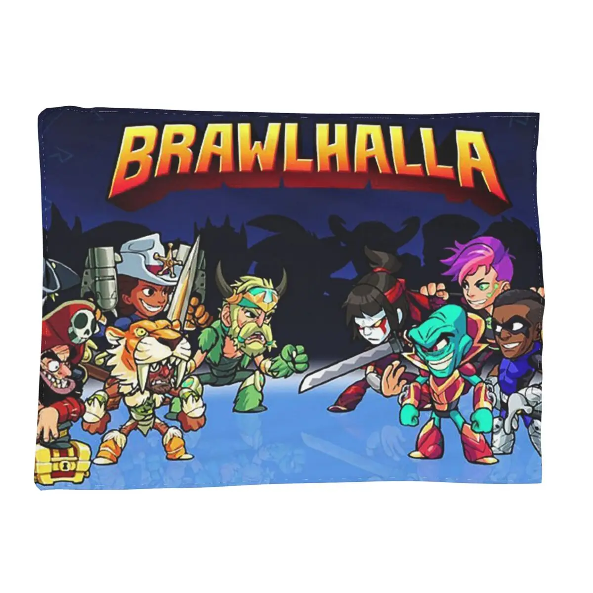 

The Brawlhalla Family Blankets Soft Warm Flannel Throw Blanket Bedding for Bed Living room Picnic Travel Home Sofa