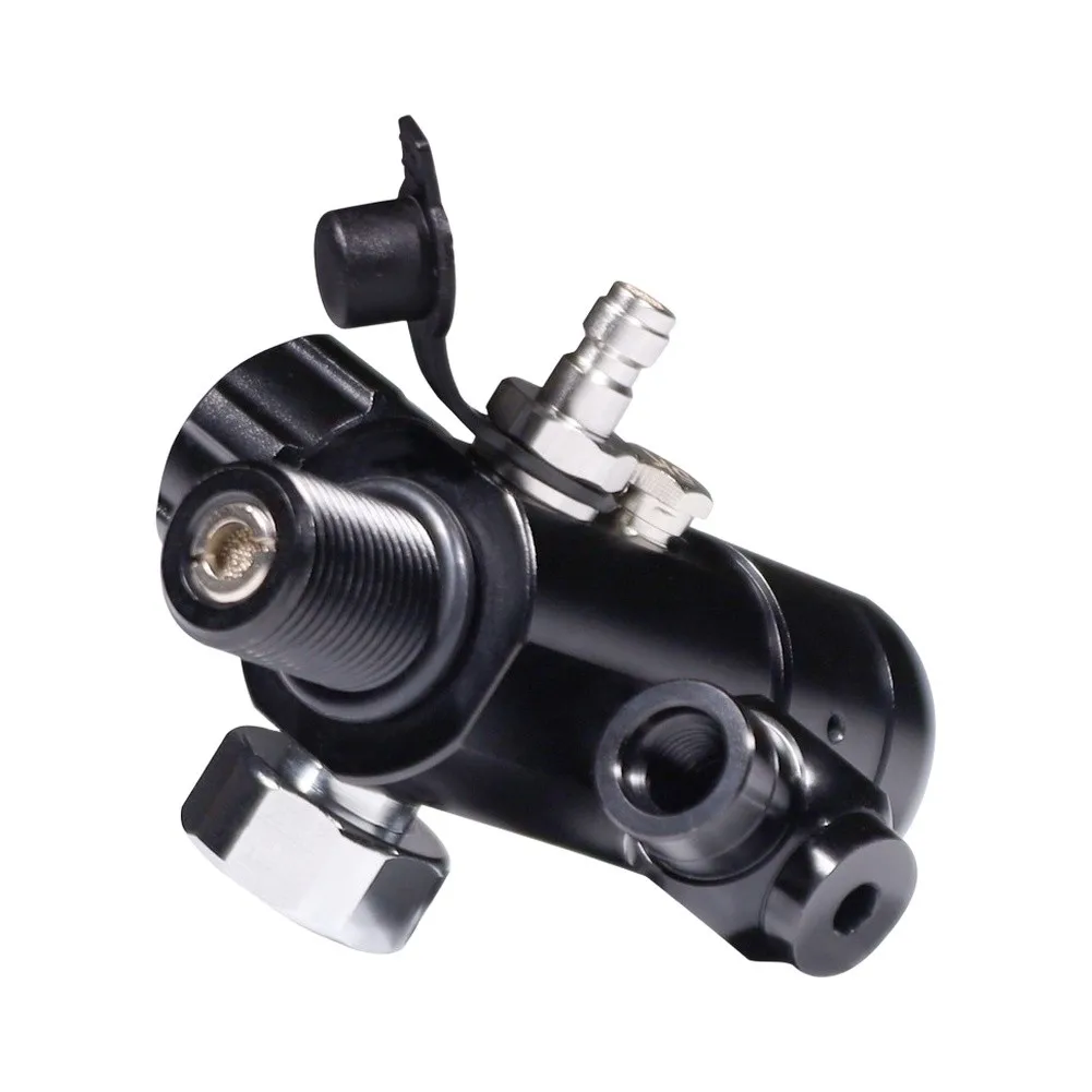 Scuba Diving First Stage Regulator with M18x1.5 to 3/8-24 UNF Thread for Aluminum Alloy Pressure Reducing Valve