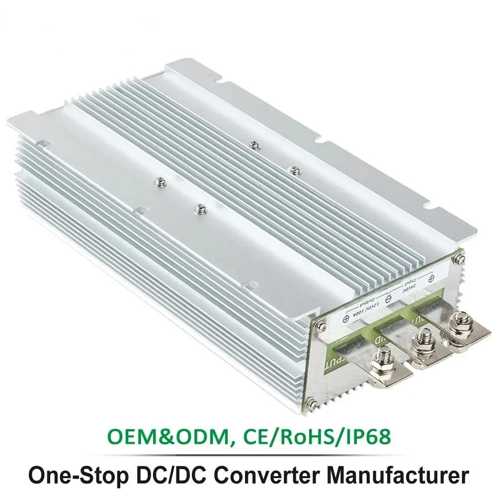 24V to 48V 40A 50A 60A 80A Step-up DC DC Power Converter stabilizer Boost 18V-36V Voltage Regulator Waterproof Module Cars Buses - Image 4