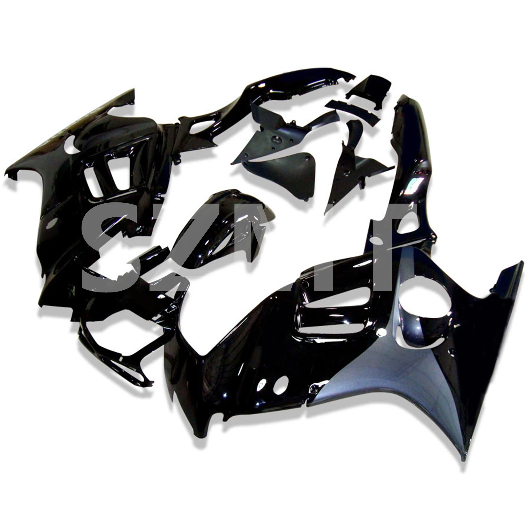 Motorcycle Fairing Kit ABS Plastic Body Cowl Full Bodywork Kit Black Accessories For HONDA CBR600 95 96 97 98 CBR 600 F3 1997