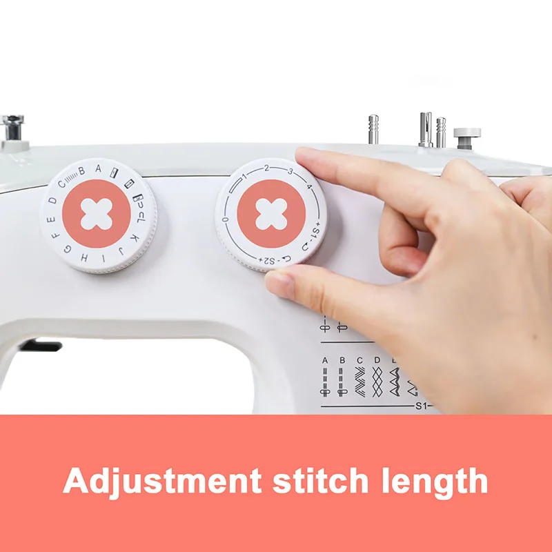 Poolin EOC990 Home Use Multifunction Mechanical Sewing Machine for Beginners