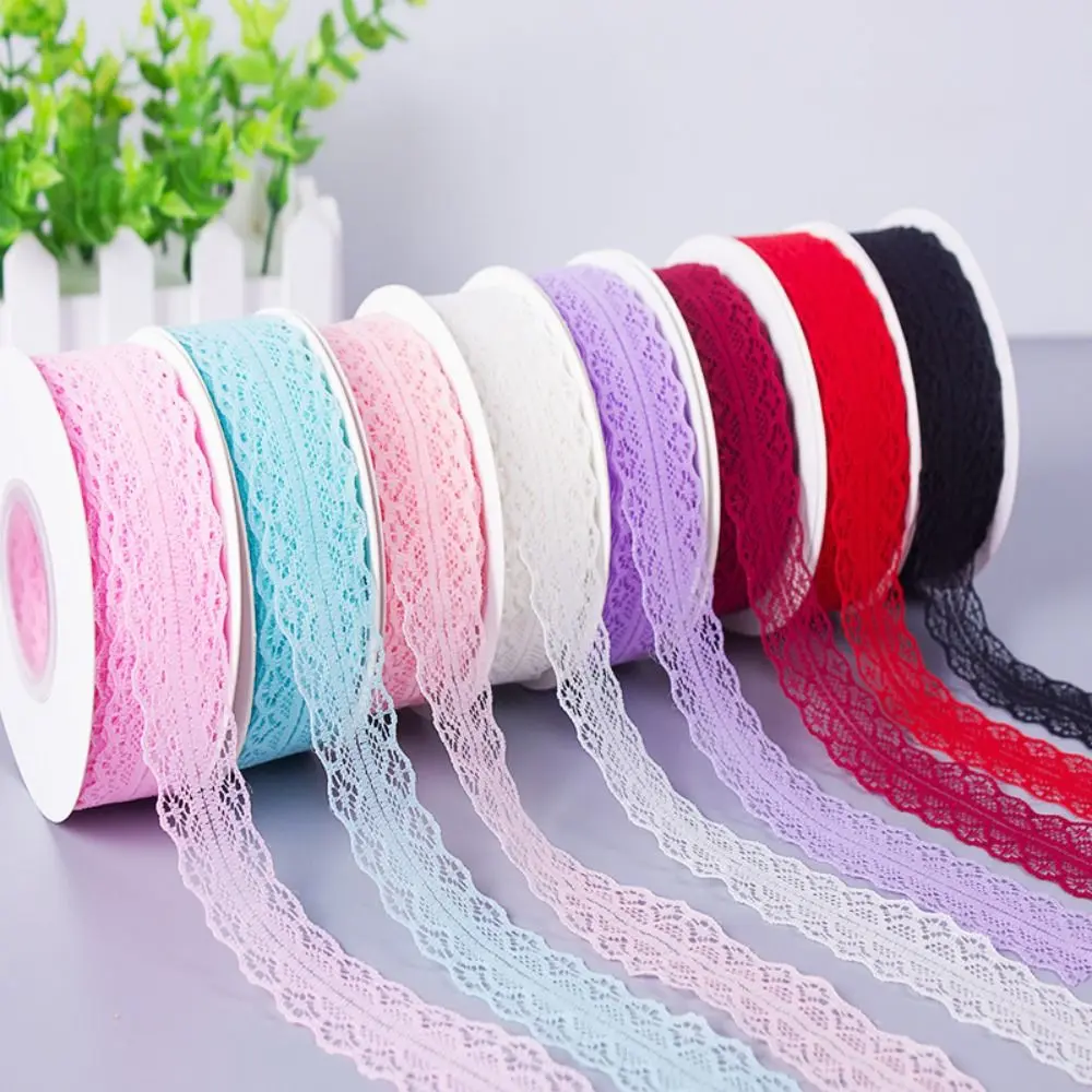 

Vintage Pattern 3cm Lace Ribbon Crafts Bow Wide Ribbons DIY Gift Wrap Handmade Rose Making Tool Gift Wrapping Ribbons
