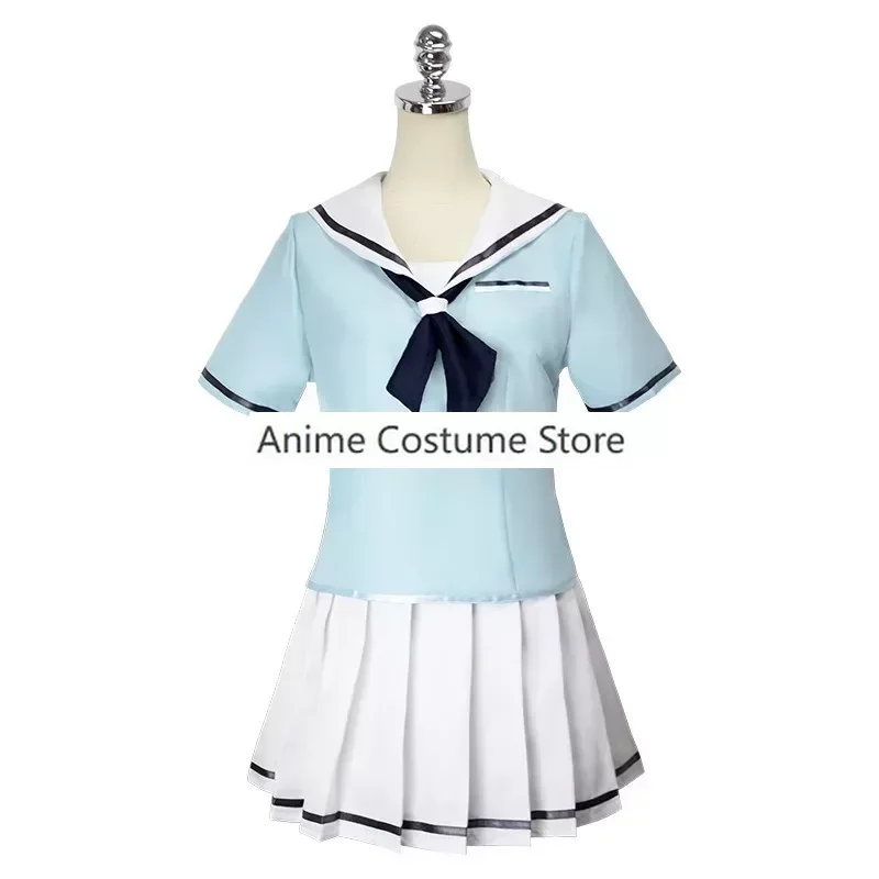 Bang dream-to鳥山コスプレ衣装、ウィッグ、スカート、テレビ、アニメ、セーラーユニフォームアクセサリー、ハロウィーン、クリスマス、カーニバル、フルスーツ