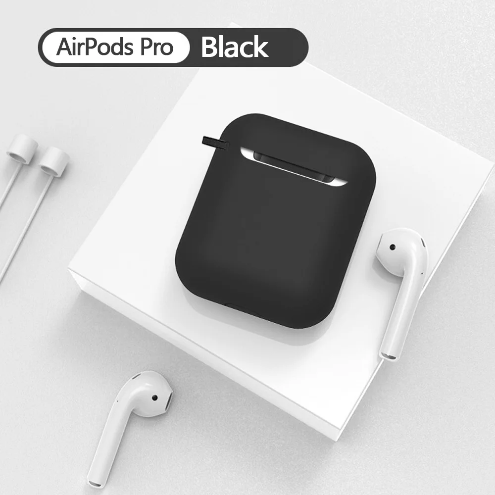 Fundas para auriculares inalámbricos por Bluetooth, protector de silicona suave y anticaída para Apple Airpods de 1ª/2ª generación, patrón de impresión de imagen en blanco y negro