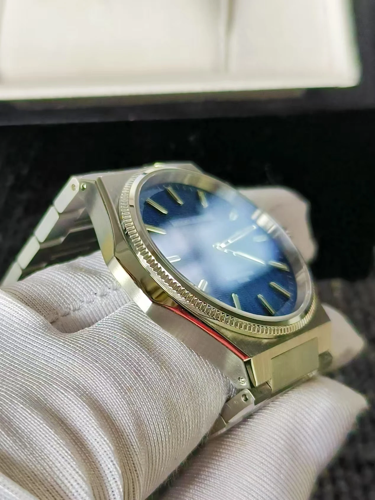 موضة 2025 Specht & Söhne 39.8 مللي متر كوارتز ساعات المعصم الياقوت كريستال موضة ساعة رياضية 50 متر مقاوم للماء ساعة غير القابل للصدأ للرجال #4