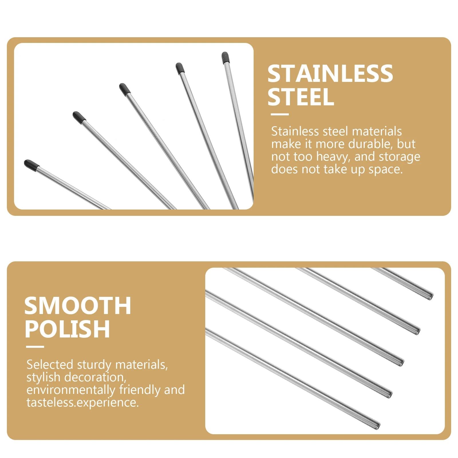 

5Pcs Water Bottle Storage Rack Stainless Steel Draining Stand Organizer for Home Kitchen Bottle Drying Rack