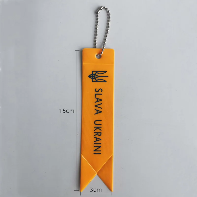 Safe Reflective Keychain for Bag Backpack Pendant Strip Ornaments Reflectors for Things Adults Children Night Safety Accessories