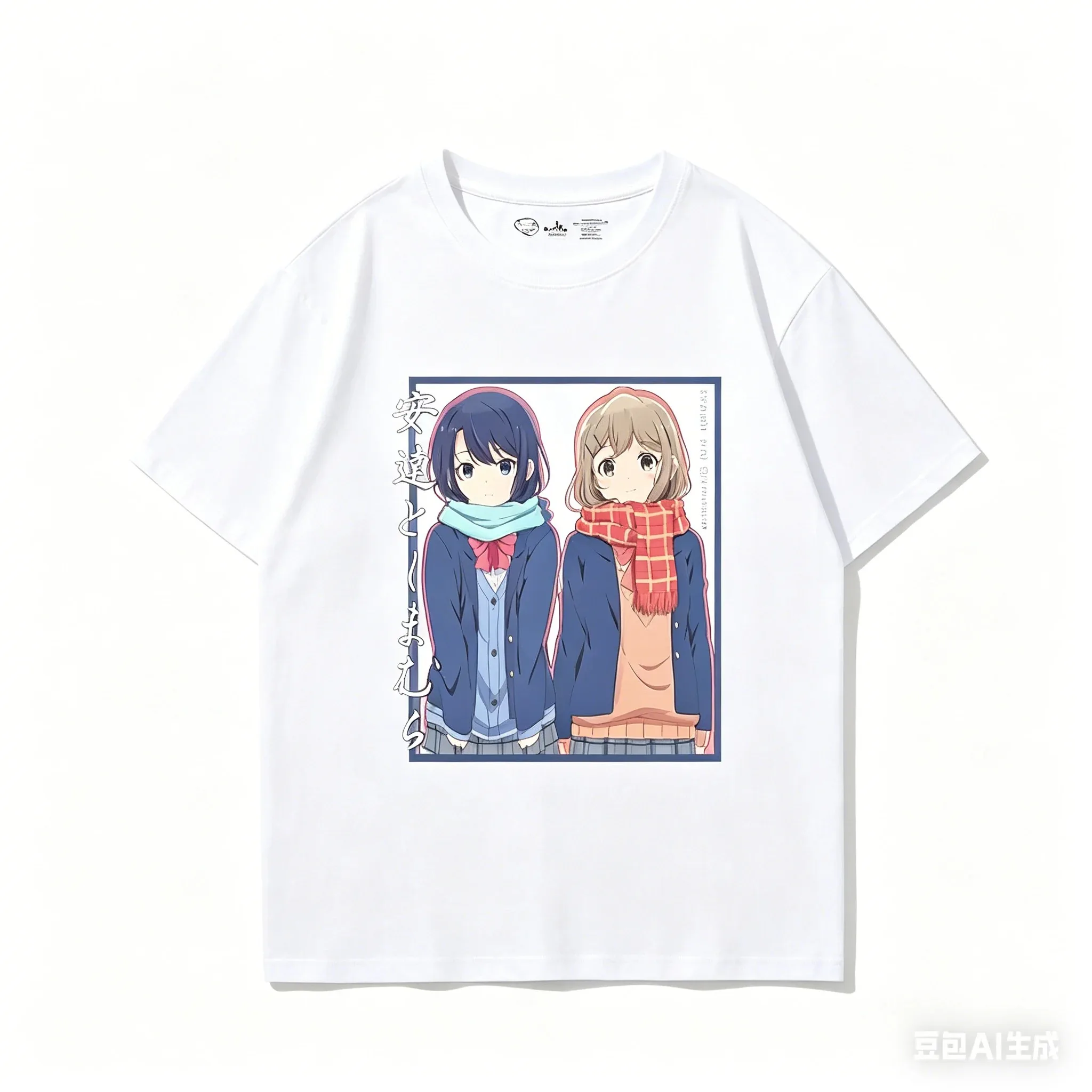 Adachi and Shimamura Anime T-Shirt, All Season Wear, Personalized Outfits, Plus Size Unisex, New Arrival for Men Women T-shirts