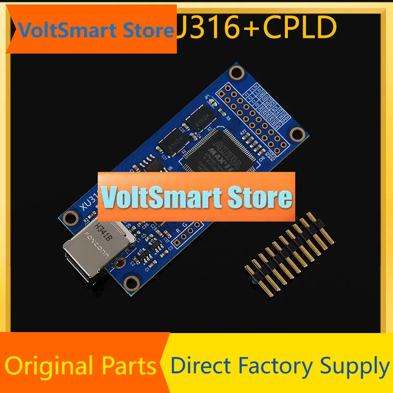 VoltSXmos Xu316+cpld Usb Digital Interface 768k Dsd512 Supports Mqa Compatibility Amanero Usb Card