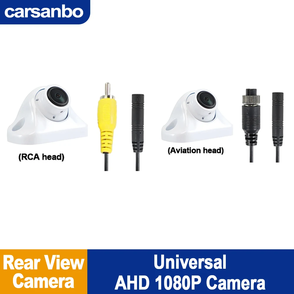 

Автомобильная камера заднего вида CuteB, WDR-камера, AHD IMAX307, чип 1080P, универсальная камера ночного видения для пикапа, седана