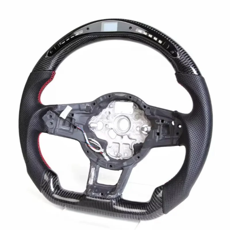 Custom steering wheel LED Carbon fiber steering wheel Custom LED racing steering wheel