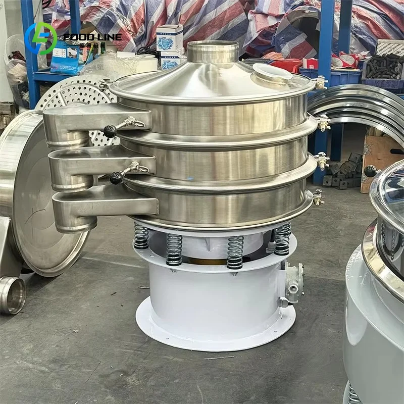 Customized High-efficiency and Precise Limestone Powder Screening Machine Small Stainless Steel Vibrating Screen
