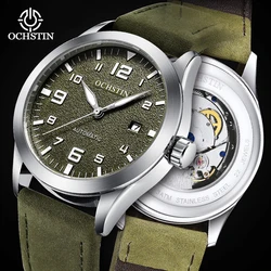 OCHSTIN Men Automatic Mechanical Watch Luxury Casual Dress Military Outdoor Sports Army Mens Wristwatches Waterproof Male Clock