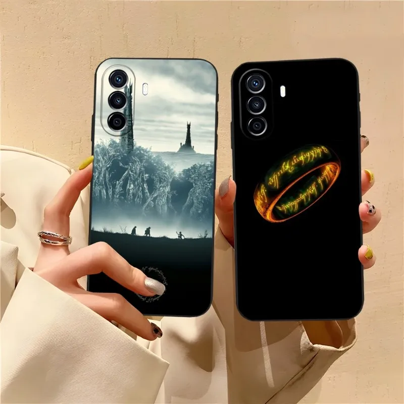 Movie R-Rings Of The Lords Phone Case Funda For Huawei P30 P40 P50 P10 P20 Lite Mate 40 Pro Plus Psmart Z 6 7 5 Back Cover